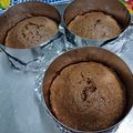 El cooksnap de Valeria Banegas cuando hizo Brownie con cacao y aceite.
