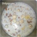 Shilpi gupta का कुकस्नैप जब उन्होंने मखाना खीर (makhana kheer recipe in Hindi) बनाया था।