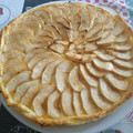 El cooksnap de Estibaliz Bermejo Monge cuando hizo Tarta de manzana con crema pastelera.
