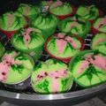 Cooksnap dari irene baria untuk resep Bolu kukus semangka🍉