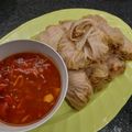 Cooksnap dari Dapur Atin untuk resep 61. Sawi Gulung Ayam