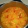 El cooksnap de Fernando y Nuria cuando hizo Migas de bacalao con patatas.