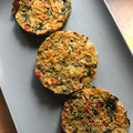 El cooksnap de Maria José cuando hizo Hamburguesas de quinoa y espinacas.