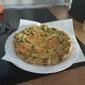 El cooksnap de Anaïs cuando hizo Pastel de calabacín.