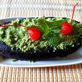 Cooksnap dari Widyana Yusakh untuk resep Brownies Ketan Hitam Kukus Topping Green Pea Powder
