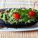 Cooksnap dari Widyana Yusakh untuk resep Brownies Ketan Hitam Kukus Topping Green Pea Powder