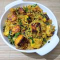 Mallika का कुकस्नैप जब उन्होंने पनीर पुलाव (Paneer pulao recipe in Hindi) बनाया था।