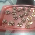 El cooksnap de Lou cuando hizo Conitos de dulce de leche y chocolate.