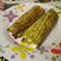 El cooksnap de Anuki cuando hizo Roll de calabacín y tronquitos de boniato.
