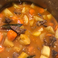 El cooksnap de Estefanía cuando hizo Guiso de patata y ternera.