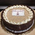 tjudesz Cooksnap-ja, amikor elkészítette a(z) Gesztenyetorta (sütés nélküli) receptet.