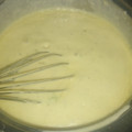 El cooksnap de Carlos Muñoz Encinar cuando hizo Salsa de Queso cheddar.