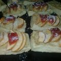 El cooksnap de Yanina cuando hizo Persianitas de manzana de hojaldre rápido.