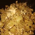 Péter András Kovács Cooksnap-ja, amikor elkészítette a(z) Reggeli - hagymás krumpli tojással receptet.