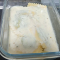 El cooksnap de Soraya cuando hizo Ravioli de requesón y espinacas con salsa de quesos.
