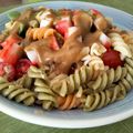 El cooksnap de davidespigaresmorales cuando hizo Ensalada de pasta lacitos con aliño riquísimo!.