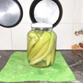 El cooksnap de Agustina Moreira cuando hizo Ajíes en vinagre.
