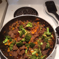 mikell.baptiste's cooksnap of when they made Beef with broccoli.