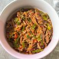 Cooksnap dari Fara Arshaf untuk resep Daging Suwir Pedas