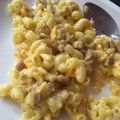 El cooksnap de Sergio Ariel cuando hizo Pasta Alfredo y pechuga.