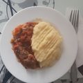 Cooksnap-ul lui Baciu Daniela Naomi atunci când a preparat Ceafă de porc în sos bbq cu piure și ardei copți.