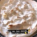 El cooksnap de Daniela Ampoli Vivanco cuando hizo Pie de limón.