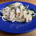El cooksnap de Pati-chef cuando hizo Pasta carbonara.
