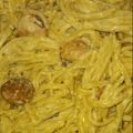El cooksnap de Juank WL cuando hizo Pastas con salchicha en salsa bechamel Karim style.