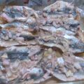 El cooksnap de marlenemendible cuando hizo Sardinas marinadas al horno, con fondo de tomates, cebollas, y patatas asadas.
