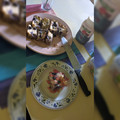 El cooksnap de Mercedes Dalia cuando hizo Postrecitos de queso🍓🍓🍓.