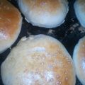 El cooksnap de Verónica gutierrez cuando hizo Pan para hamburguesas con harina Pureza.