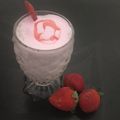 Deepika Parmar's cooksnap of when they made સ્ટ્રોબેરી મિલ્કશેક (STRAWBERRY MILKSHAKE RECIPE IN GUJARATI).