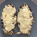 El cooksnap de marta cuando hizo Berenjenas rellenas.