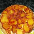 El cooksnap de Mateo Montiel cuando hizo Torta invertida de duraznos en sartén essen.