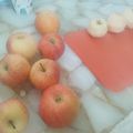 El cooksnap de Lisa Isa cuando hizo Compota de manzanas.