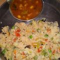 Bibhasini Patra का कुकस्नैप जब उन्होंने Mix Vegetables Daliya बनाया था।