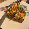 El cooksnap de Débora Cantero Martínez cuando hizo Fritatta de berenjenas y calabacín.