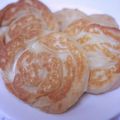 Kanya's cooksnap of when they made Laccha parata.