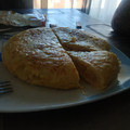 El cooksnap de Pilar Iniesta Camacho cuando hizo Tortilla de bacon y queso.