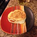 Sierra Parsley's cooksnap of when they made Pizza grilled cheese.