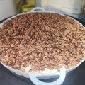 El cooksnap de Jennyfer Arenilla cuando hizo Tarta fitness proteica.