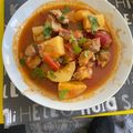 El cooksnap de Javi cuando hizo Marmitako de bonito.