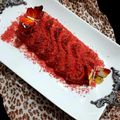کوک اسنپ Fateme bayat بعد از امتحان کردن دسر زبرا مخملی (Dessert)😍.