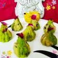 Dharmista Anand's cooksnap of when they made રોઝ રસ મલાઈ મોદક (Rose Rasmalai Modak recipe in gujarati).