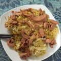 Cooksnap của Trịnh Minh Nguyệt khi họ làm theo món Mỳ tôm quốc dân xào xúc xích xông khói