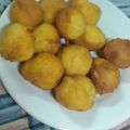 El cooksnap de Mariela cuando hizo Buñuelos con manzana.