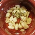 El cooksnap de Patricia Copello cuando hizo Pasta de ajo.