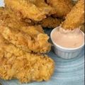 Cooksnap de Cris Maria quando cozinhou Frango frito, tipo KFC.