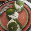 El cooksnap de Agustin Sanchez cuando hizo Zapallitos rellenos de carne y arroz.