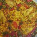 El cooksnap de Ana Kuki Love cuando hizo Arroz con pollo.